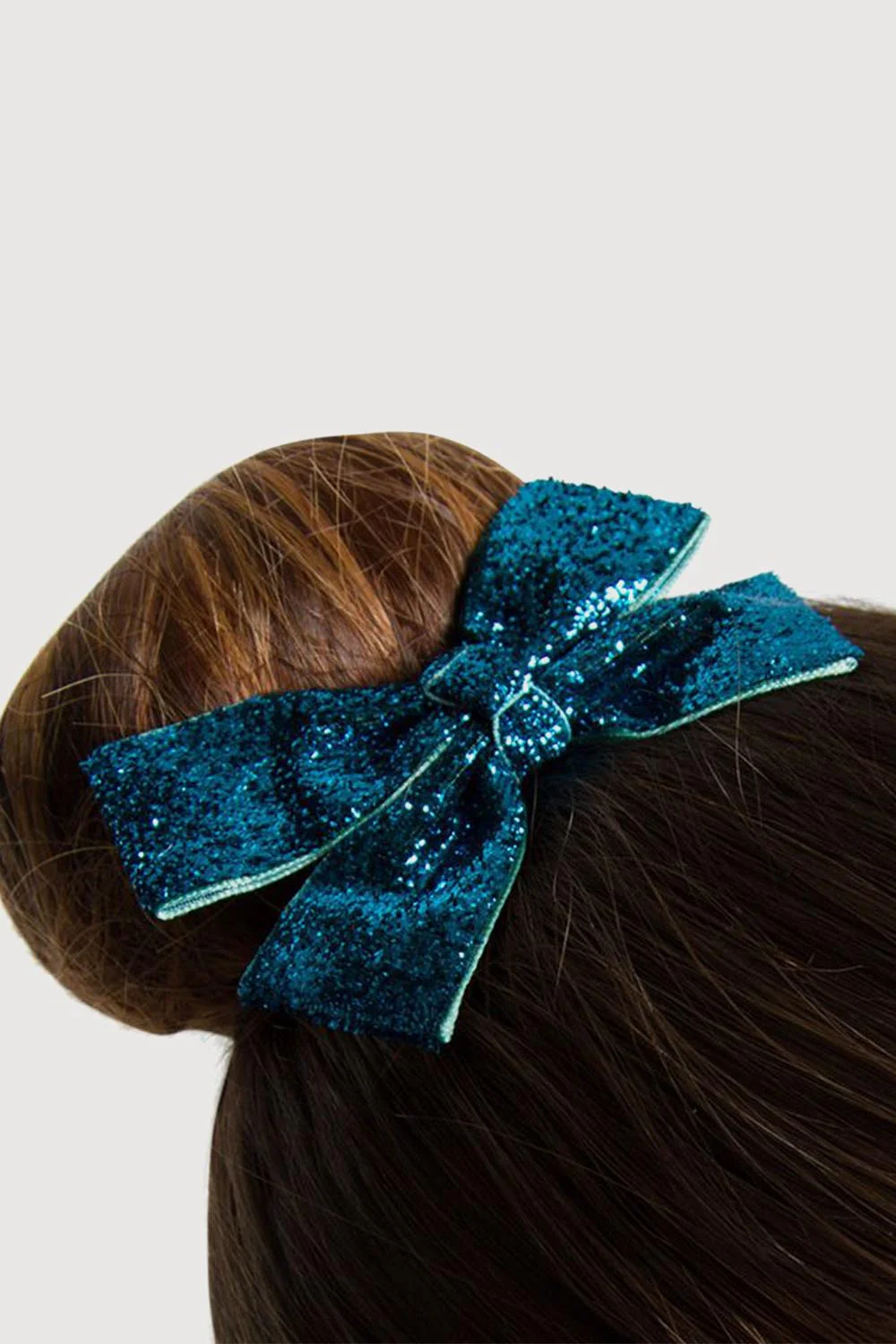30094 - Glittered Ribbon Hair Bow