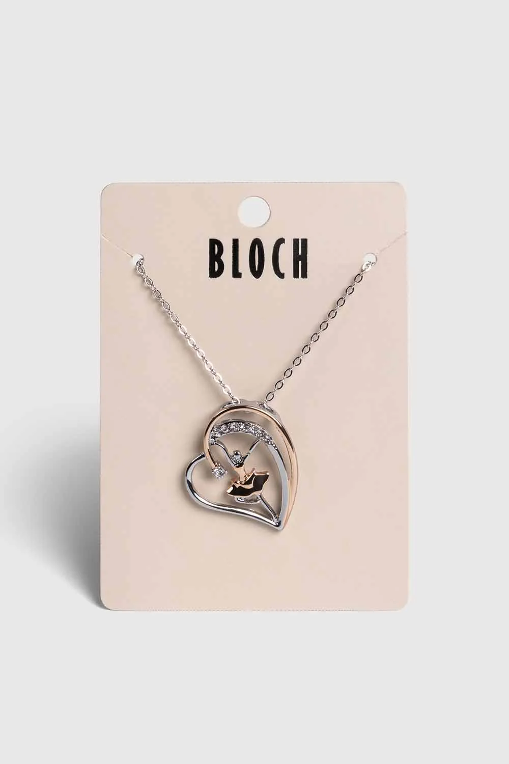 40064 - Bloch Ballet Heart Necklace