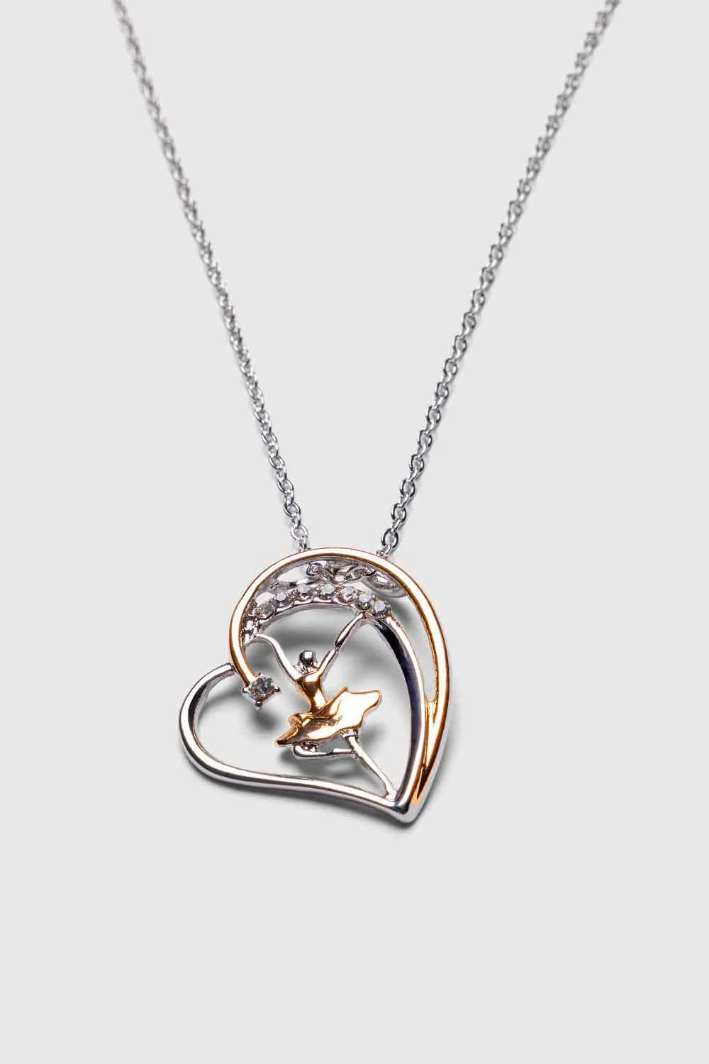 40064 - Bloch Ballet Heart Necklace - Image 2