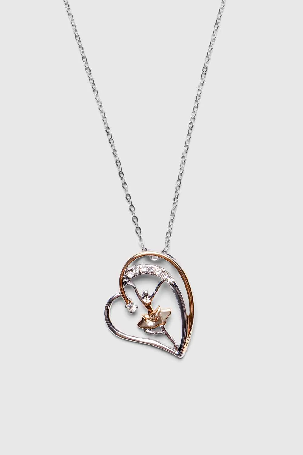 40064 - Bloch Ballet Heart Necklace - Image 3