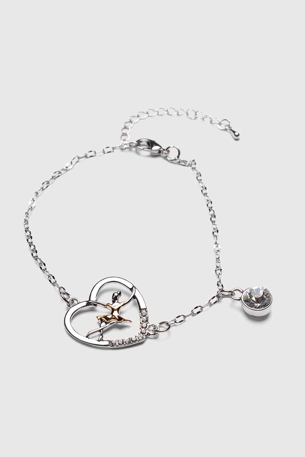40080 - Bloch Ballet Heart Bracelet - Image 2