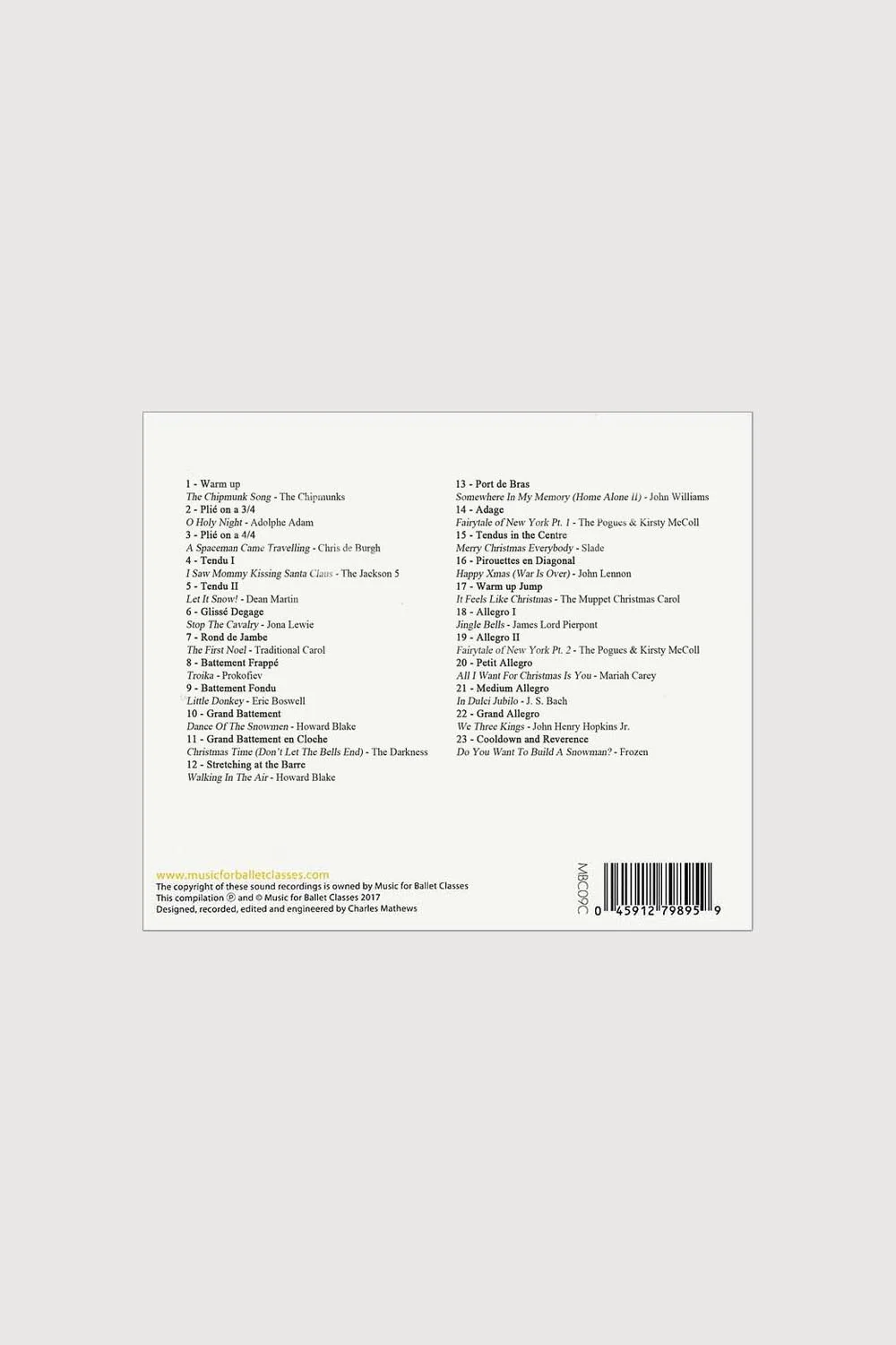 70128 - CD Christmas Classics By Charles Mathews - Image 2