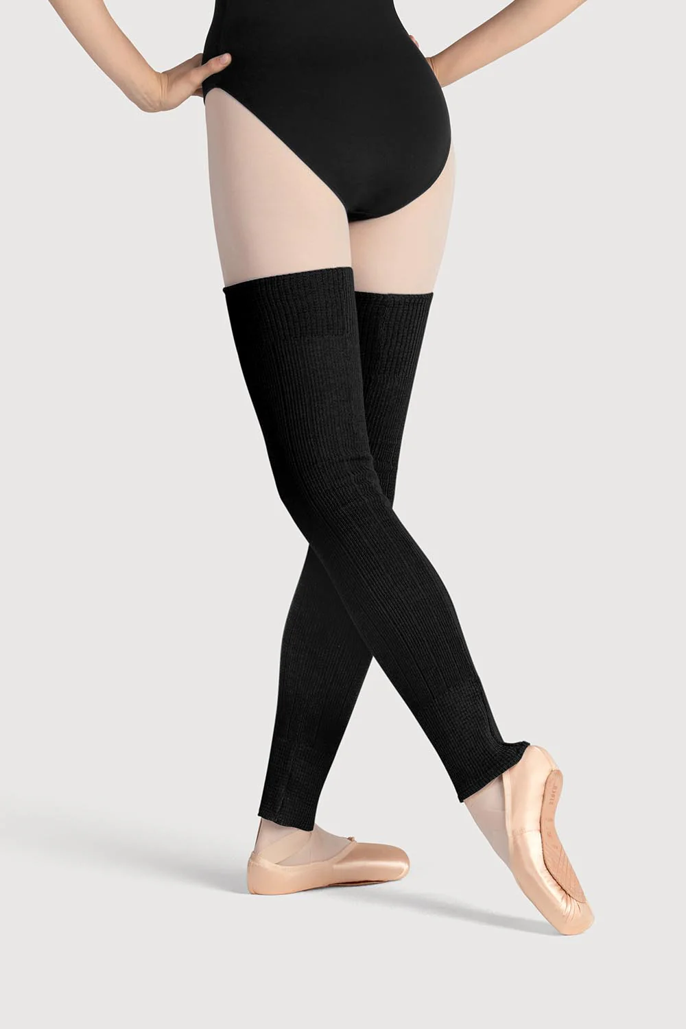 A0108 - Bloch Long Ribbed Legwarmers - Image 2