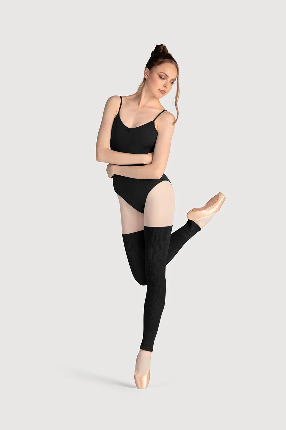 A0108 - Bloch Long Ribbed Legwarmers - Image 3