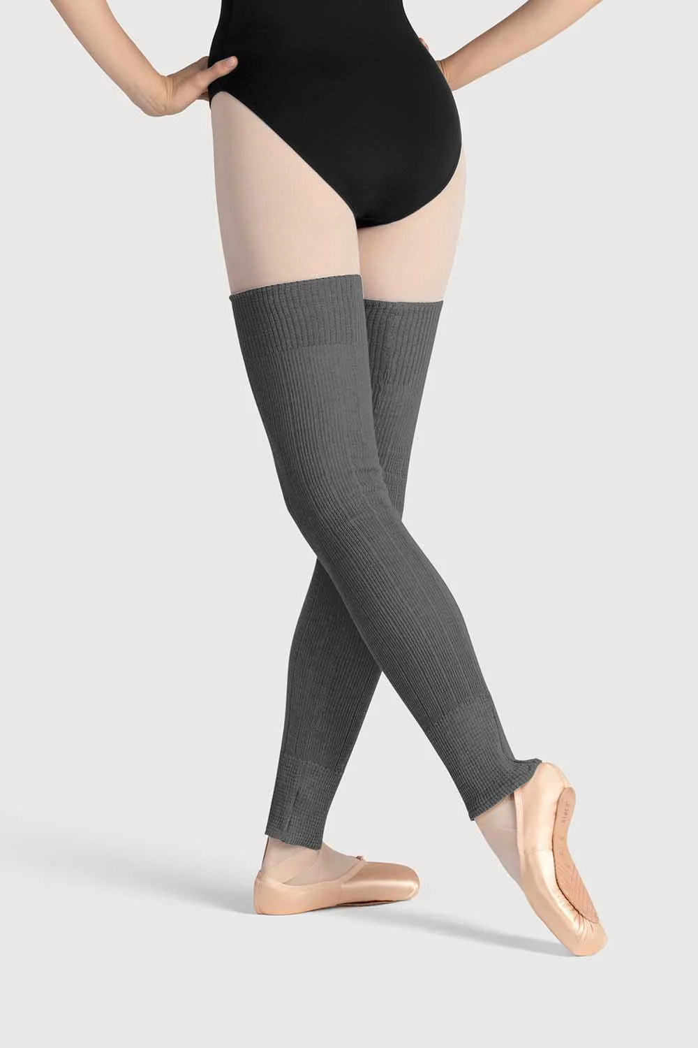 A0108 - Bloch Long Ribbed Legwarmers - Image 3