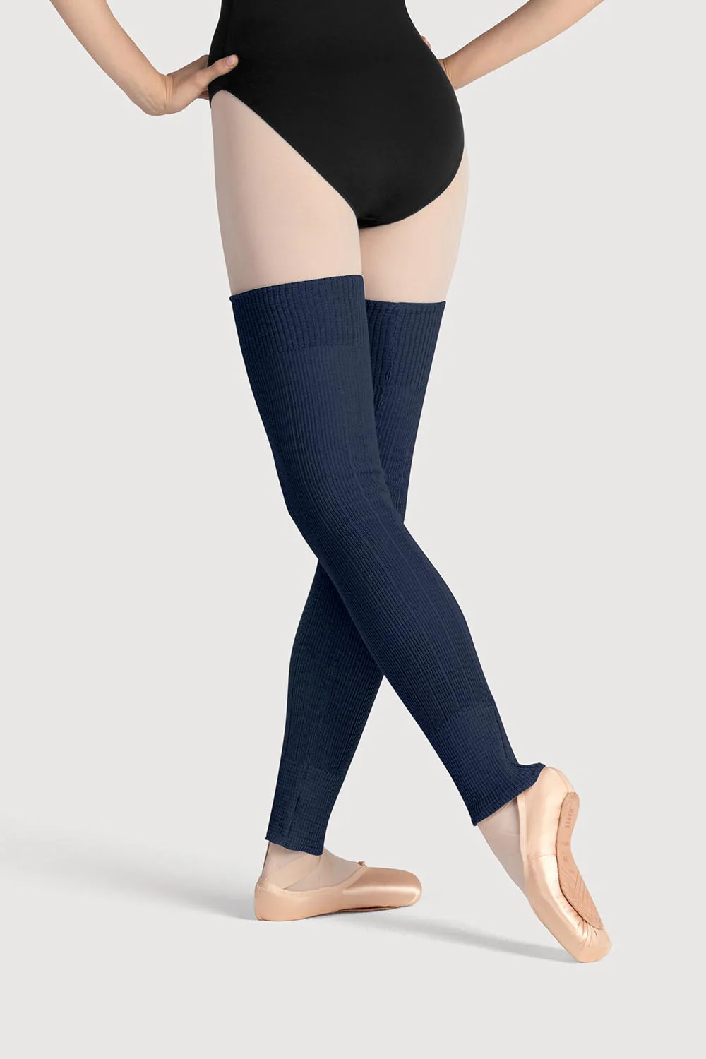 A0108 - Bloch Long Ribbed Legwarmers - Image 2