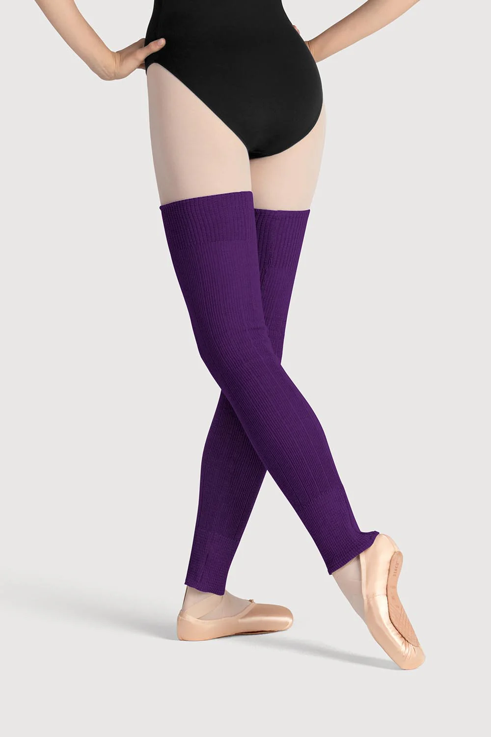 A0108 - Bloch Long Ribbed Legwarmers - Image 2