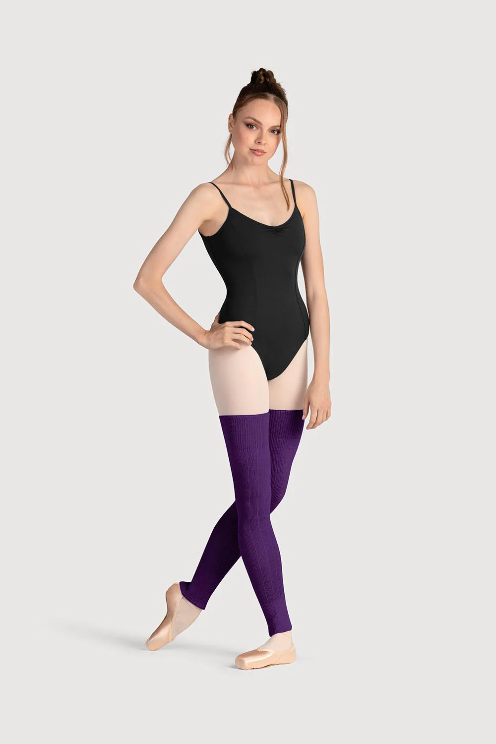 A0108 - Bloch Long Ribbed Legwarmers - Image 3