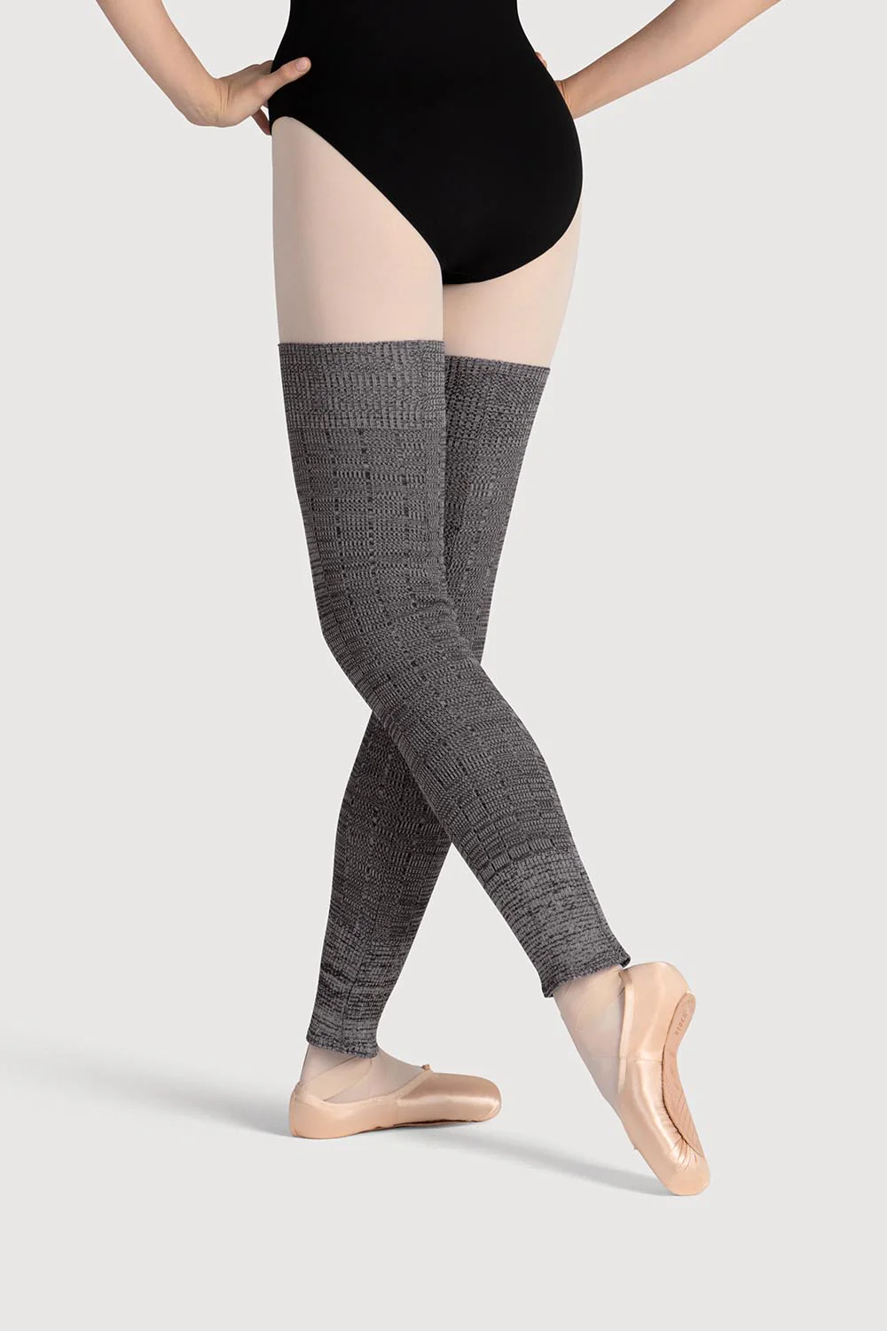 A0109 - Bloch X Knit Long Ribbed Legwarmers - Image 2