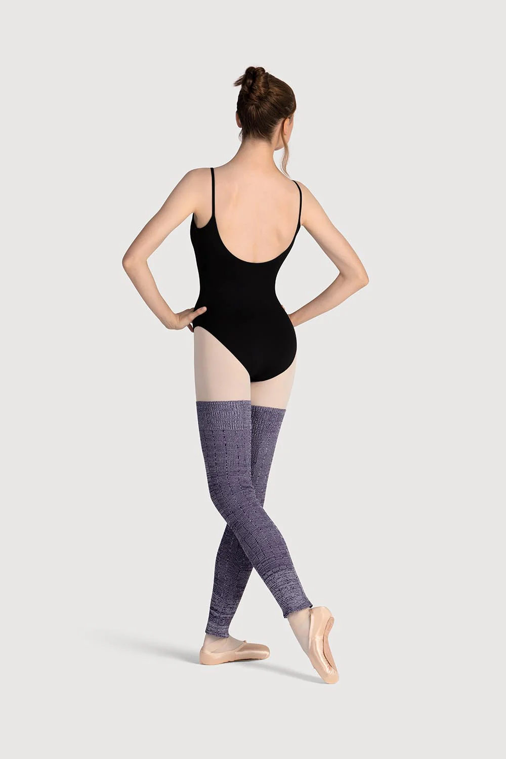 A0109 - Bloch X Knit Long Ribbed Legwarmers - Image 4