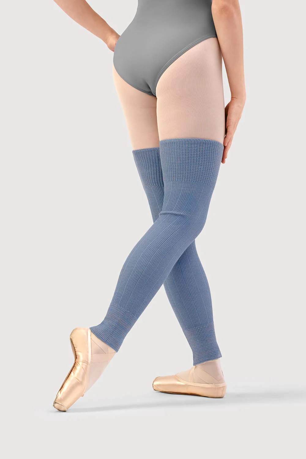 A0109 - Bloch X Knit Long Ribbed Legwarmers - Image 2