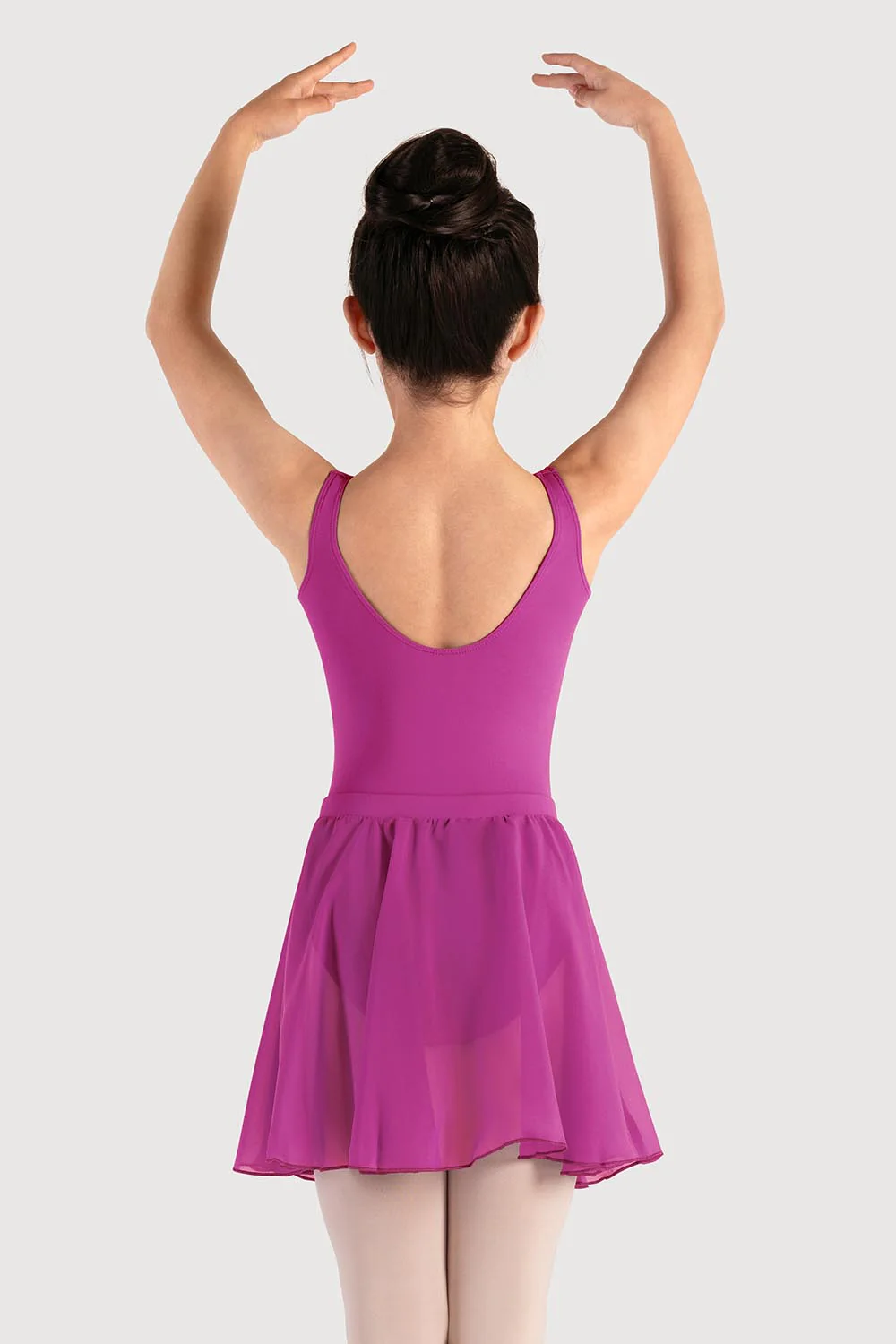 A0305G - Bloch Chayanne Chiffon Short Circle Girls Skirt - Image 2
