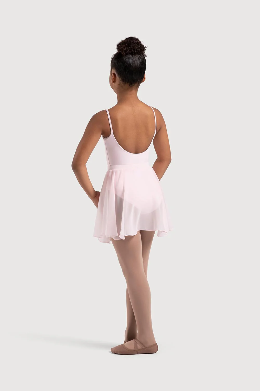 A0305G - Bloch Chayanne Chiffon Short Circle Girls Skirt - Image 5