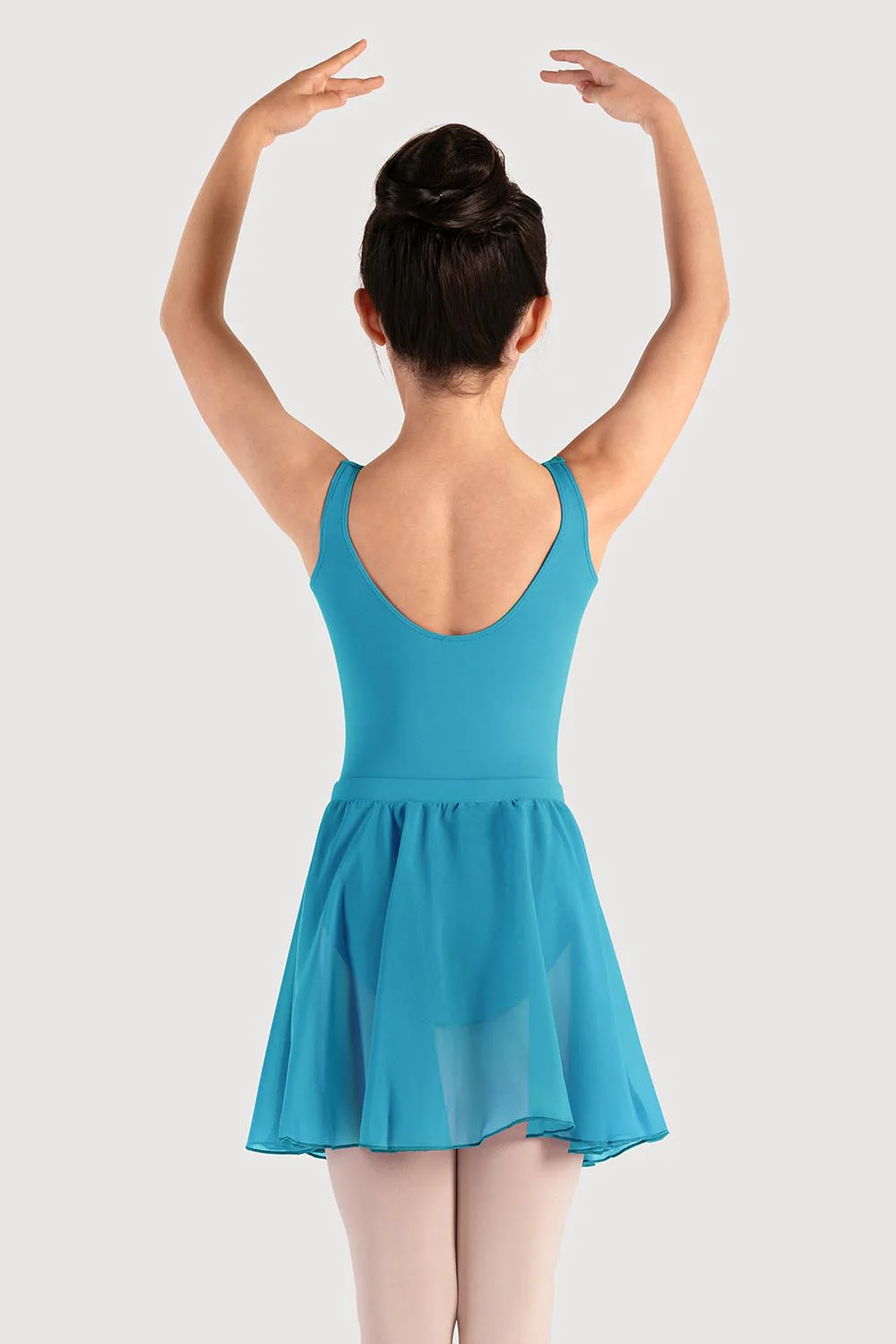 A0305G - Bloch Chayanne Chiffon Short Circle Girls Skirt - Image 2