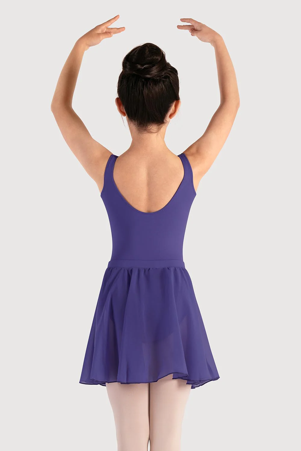 A0305G - Bloch Chayanne Chiffon Short Circle Girls Skirt - Image 2