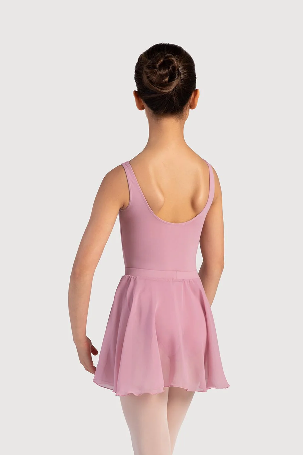 A0305G - Bloch Chayanne Chiffon Short Circle Girls Skirt - Image 4