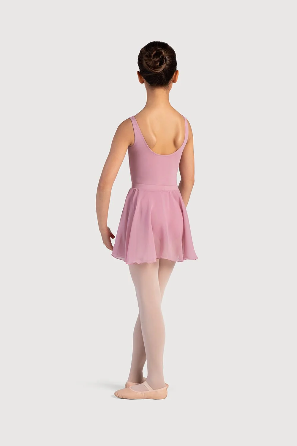 A0305G - Bloch Chayanne Chiffon Short Circle Girls Skirt - Image 5