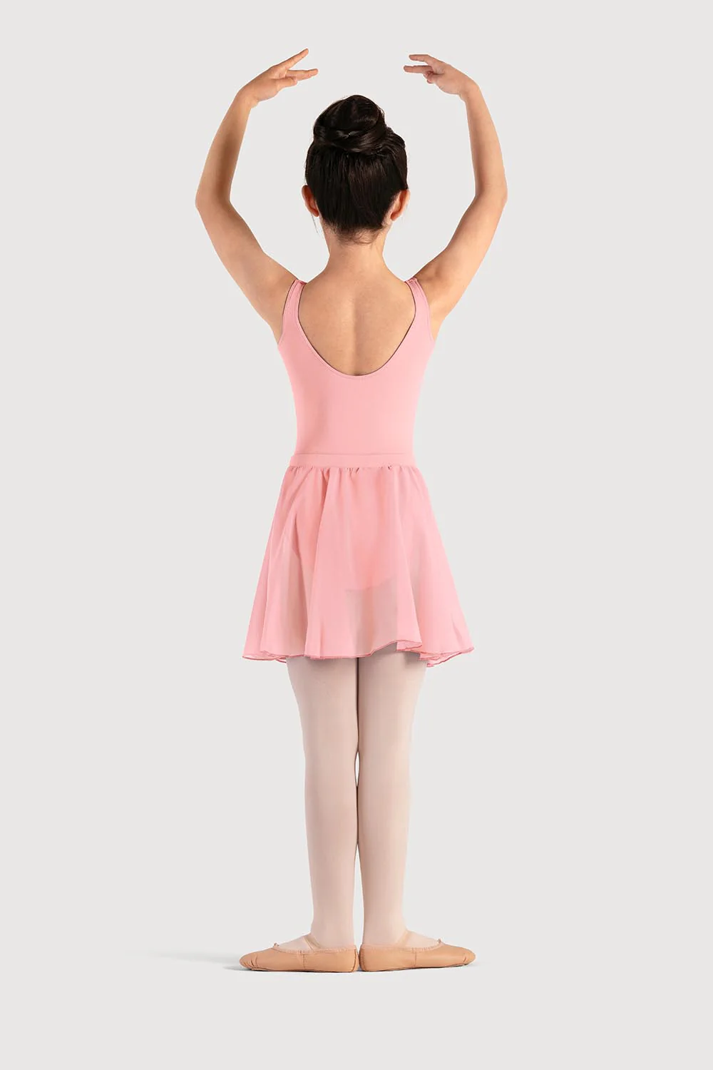 A0305G - Bloch Chayanne Chiffon Short Circle Girls Skirt - Image 2