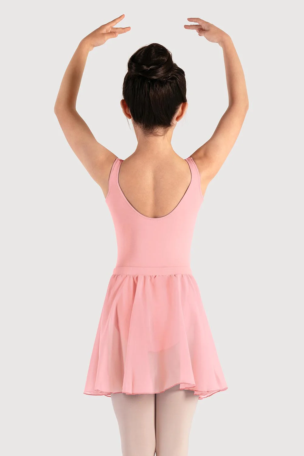 A0305G - Bloch Chayanne Chiffon Short Circle Girls Skirt - Image 4
