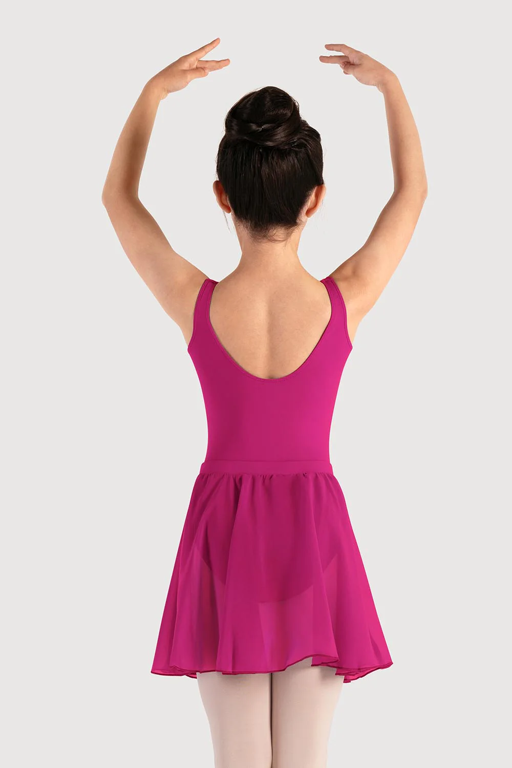 A0305G - Bloch Chayanne Chiffon Short Circle Girls Skirt - Image 2