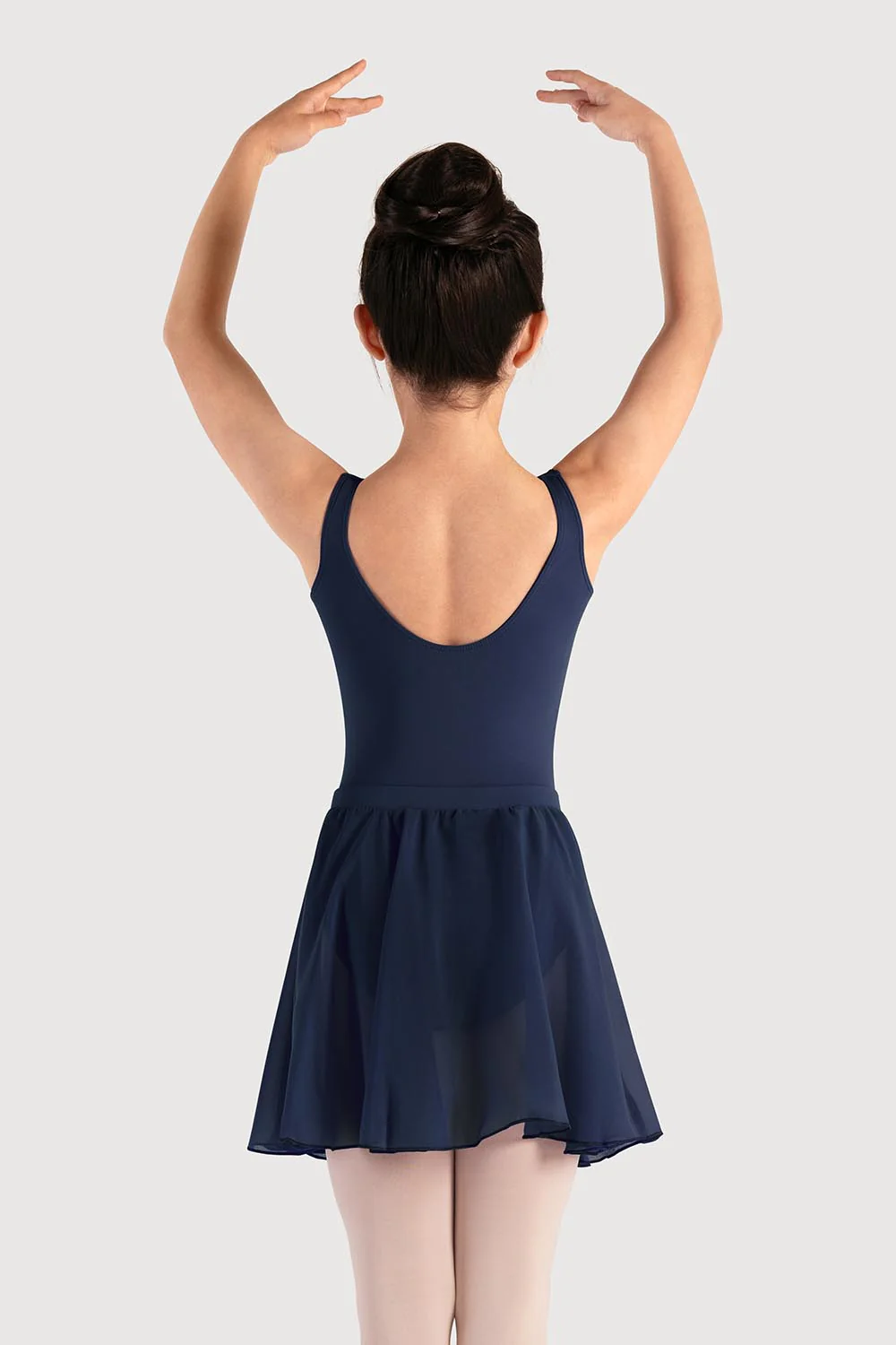 A0305G - Bloch Chayanne Chiffon Short Circle Girls Skirt - Image 2