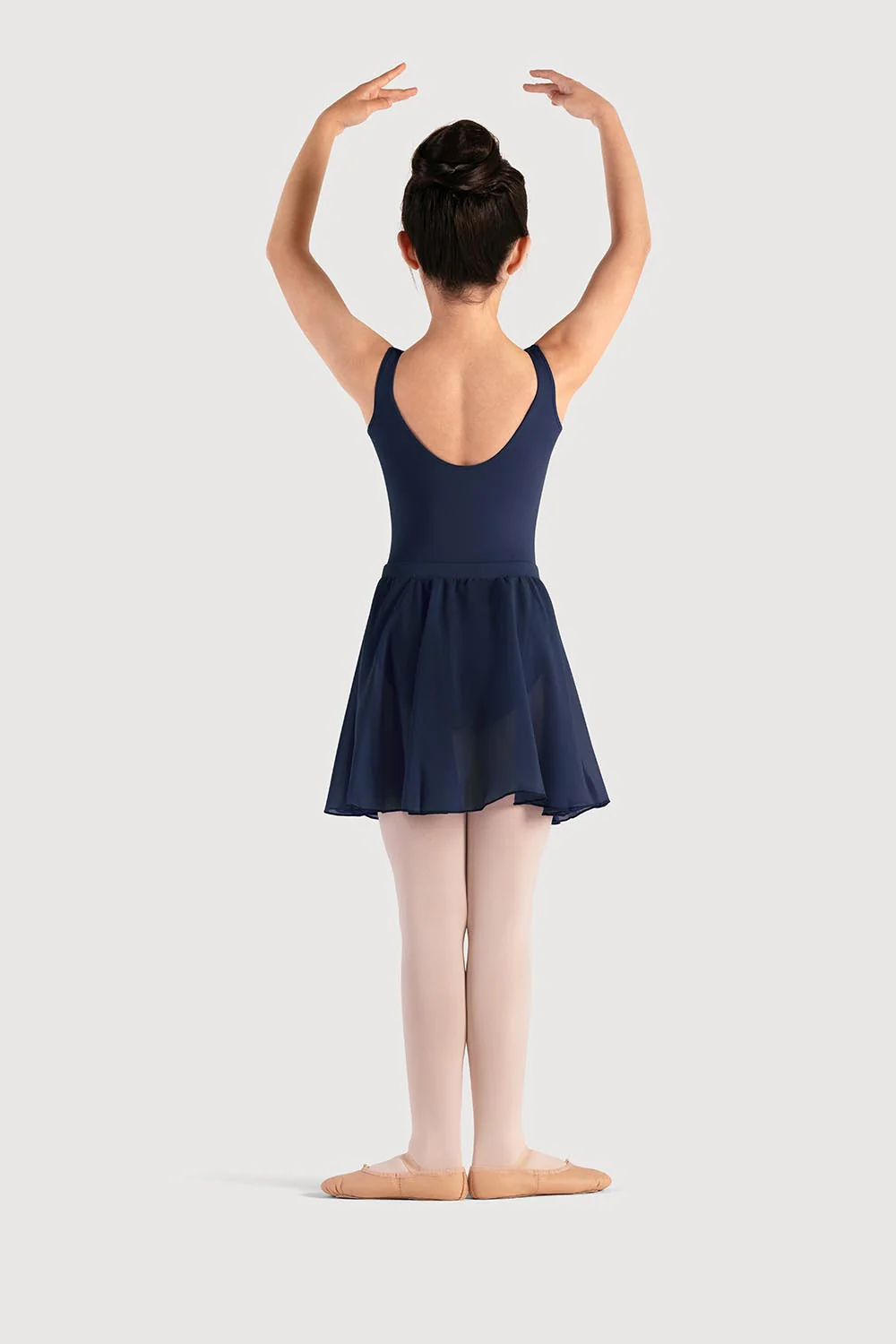 A0305G - Bloch Chayanne Chiffon Short Circle Girls Skirt - Image 4