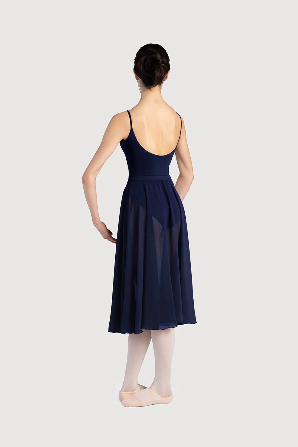A0321L - Bloch Cambria Full Circle Chiffon Womens Skirt - Image 2