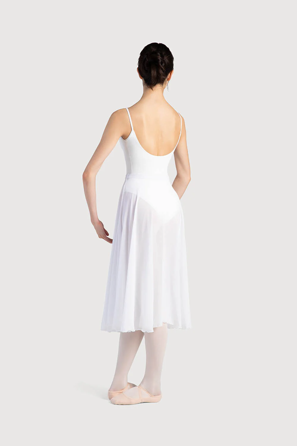 A0321L - Bloch Cambria Full Circle Chiffon Womens Skirt - Image 4