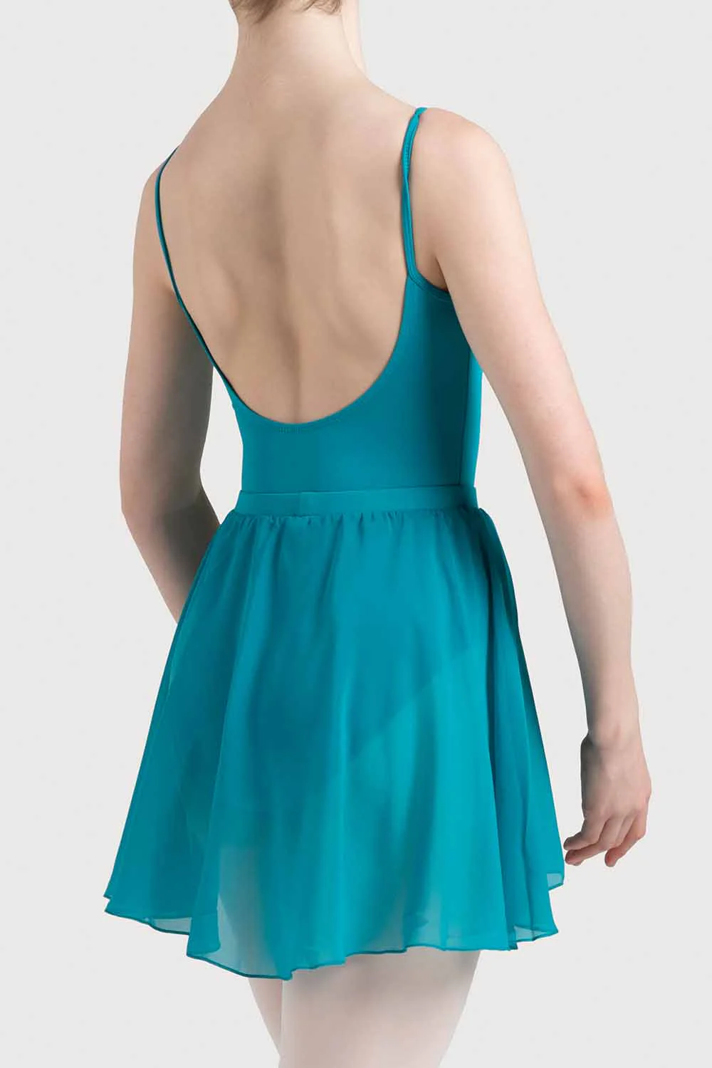 A0362L - Bloch Chezanne Womens Chiffon Mock Wrap Skirt - Image 2