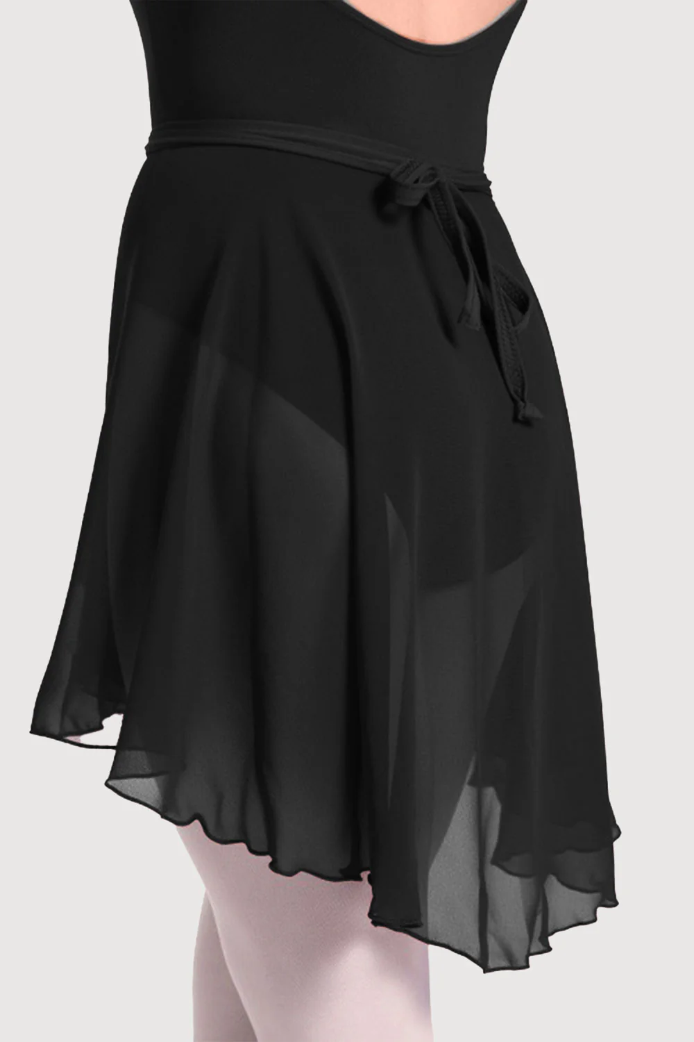 A0388L - Bloch Repertoire Asymmetrical Womens Wrap Skirt - Image 2