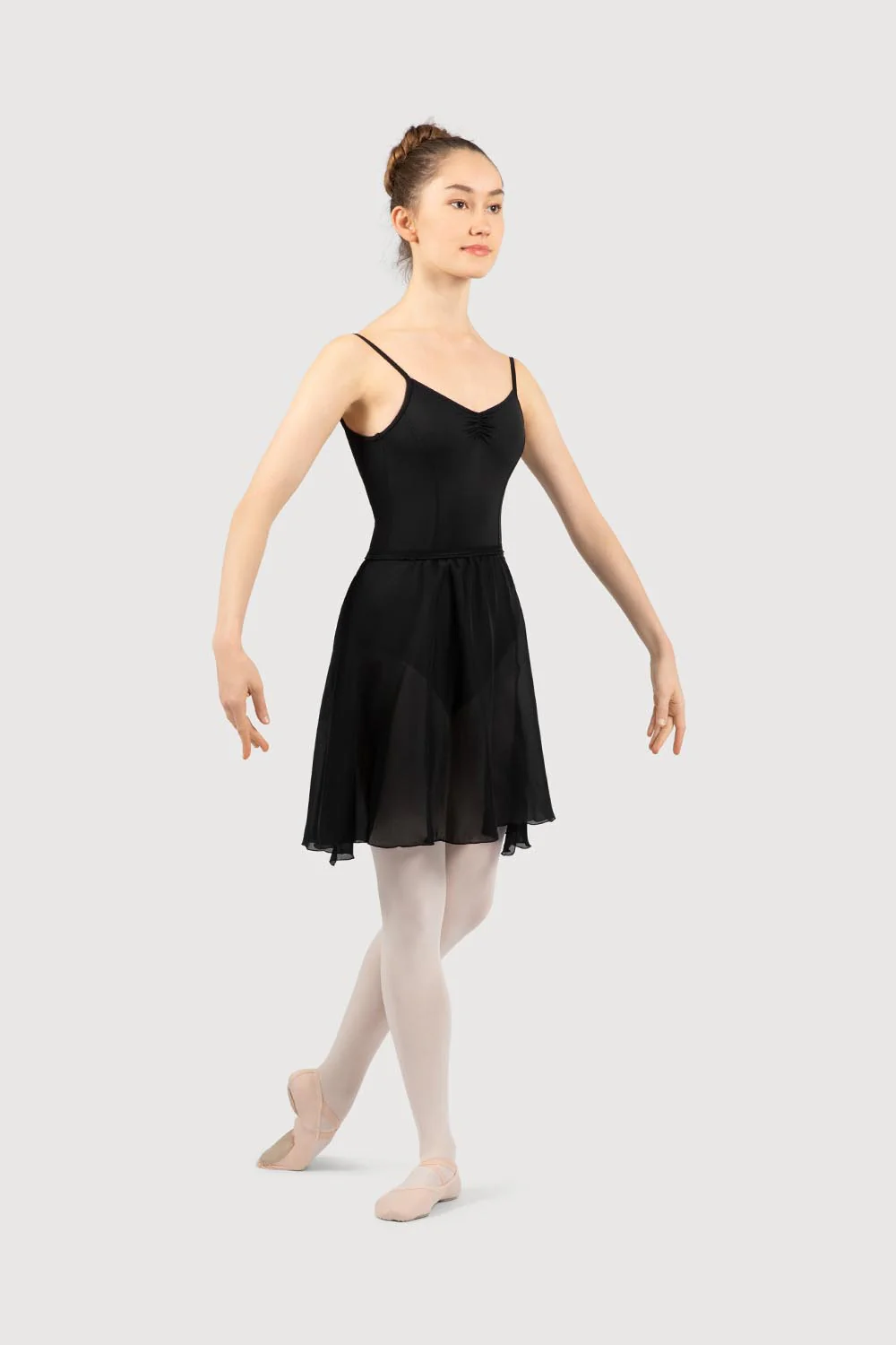 A0730L - Bloch Alida 2 Split Womens Circle Skirt - Image 3