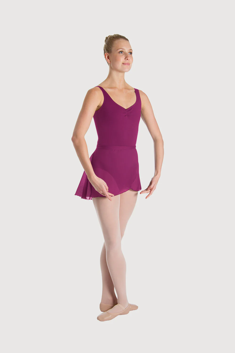A0781L - Bloch Gianna Womens Wrap Skirt - Image 3
