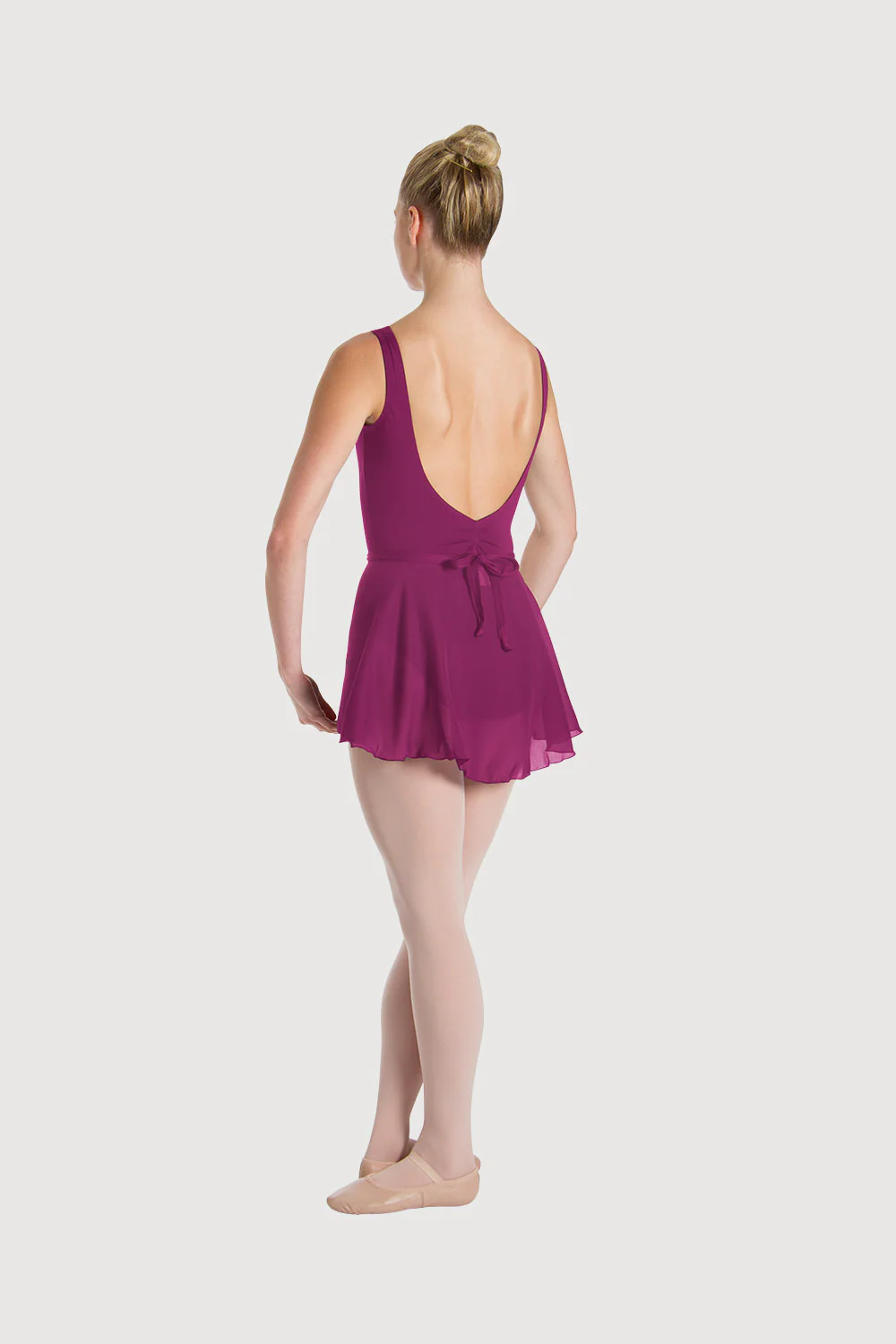 A0781L - Bloch Gianna Womens Wrap Skirt - Image 4