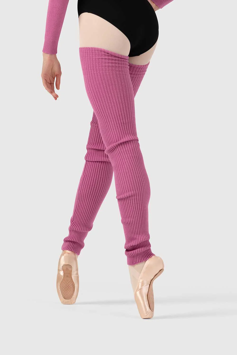 A511003 - Bloch Nova Knit Long Legwarmers - Image 2