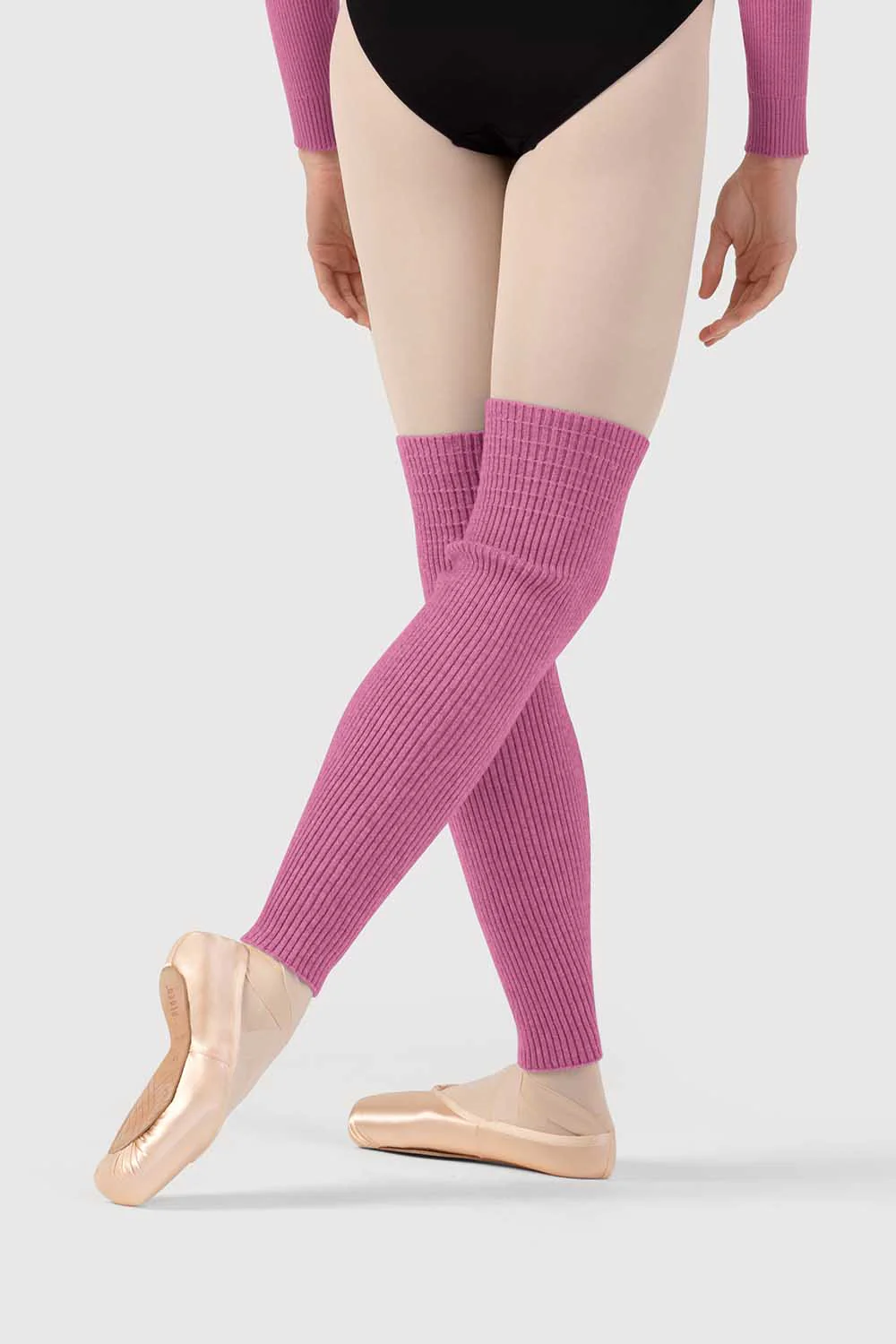 A511004 - Bloch Mira Knit Above Knee Legwarmers - Image 2
