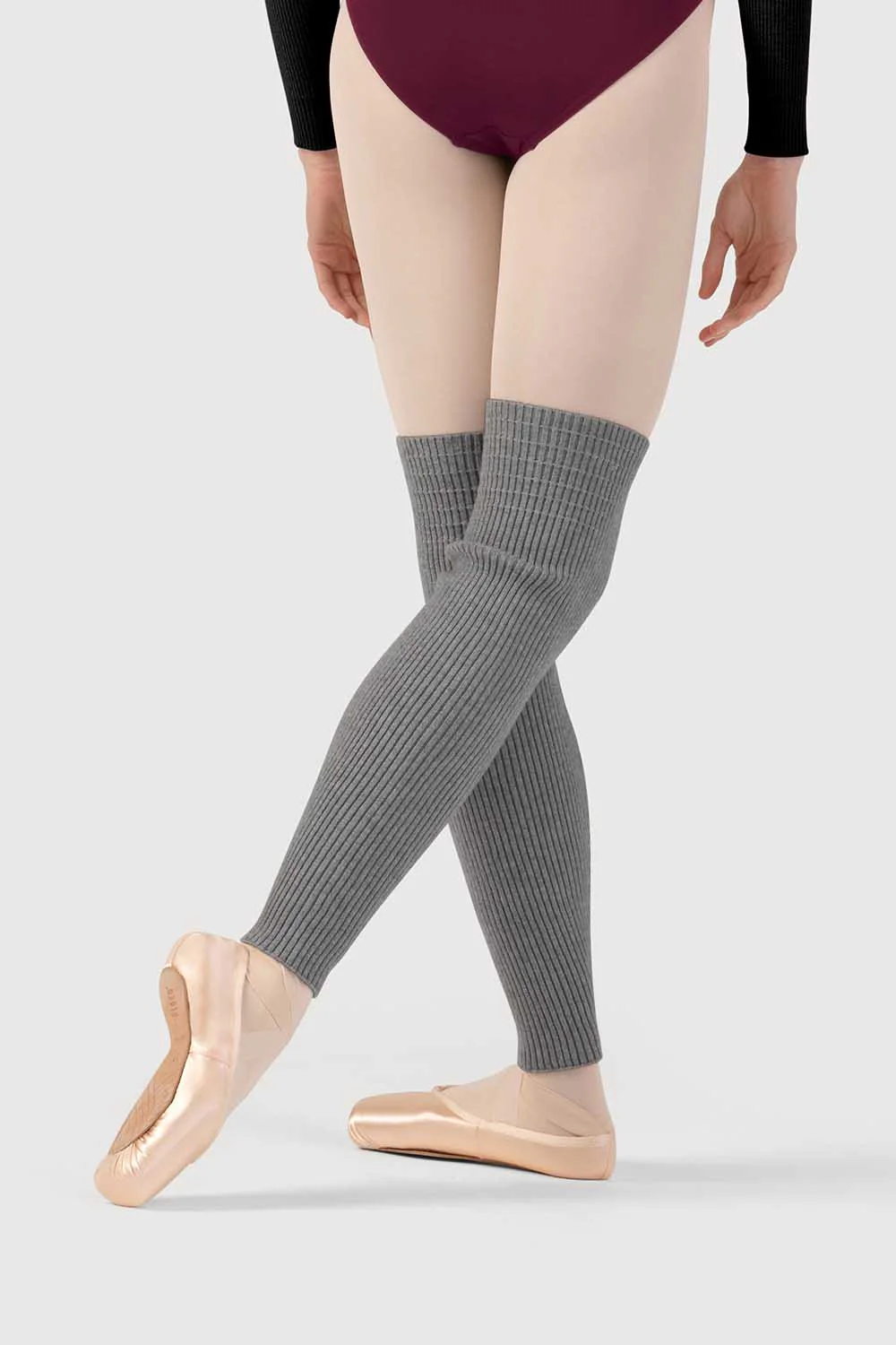 A511004 - Bloch Mira Knit Above Knee Legwarmers - Image 2