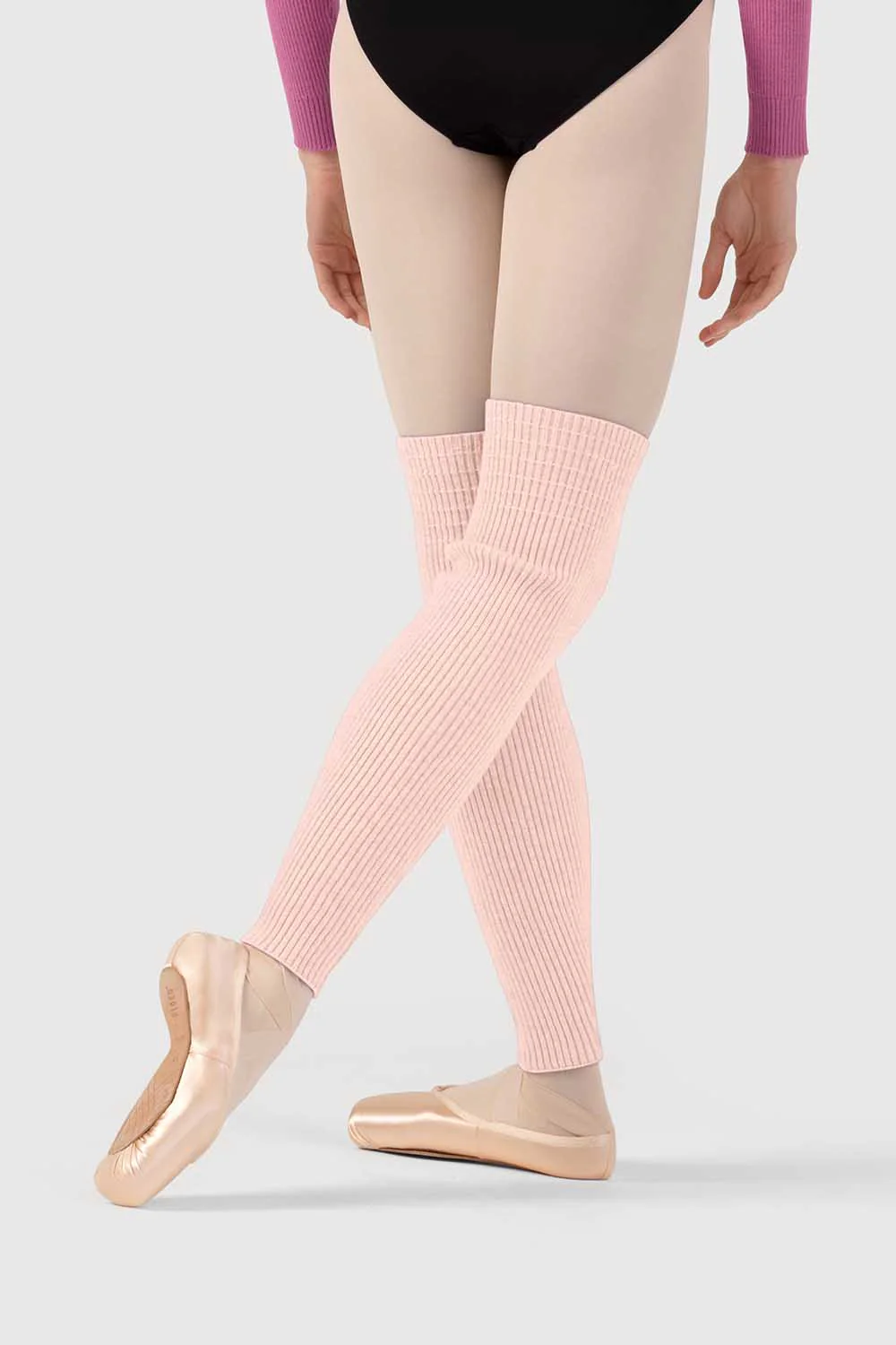 A511004 - Bloch Mira Knit Above Knee Legwarmers - Image 2