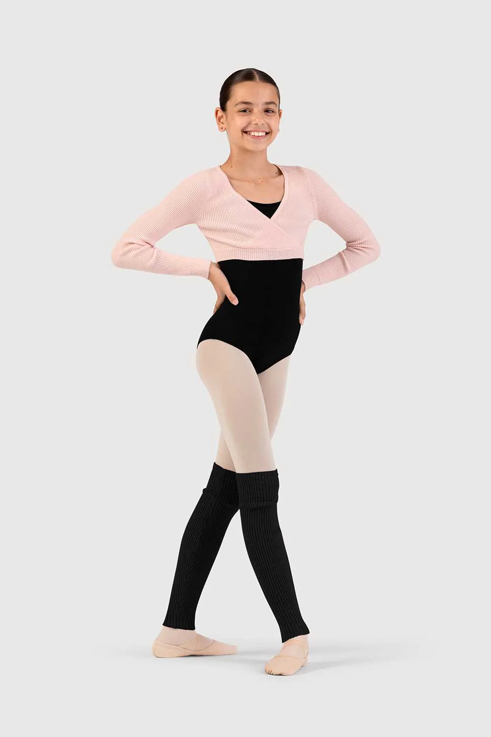 A511005G - Bloch Willow Knit Above Knee Legwarmers - Image 3