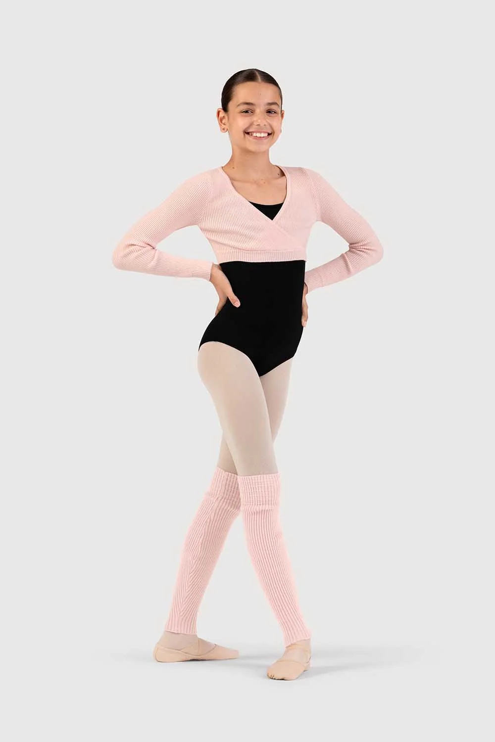 A511005G - Bloch Willow Knit Above Knee Legwarmers - Image 3
