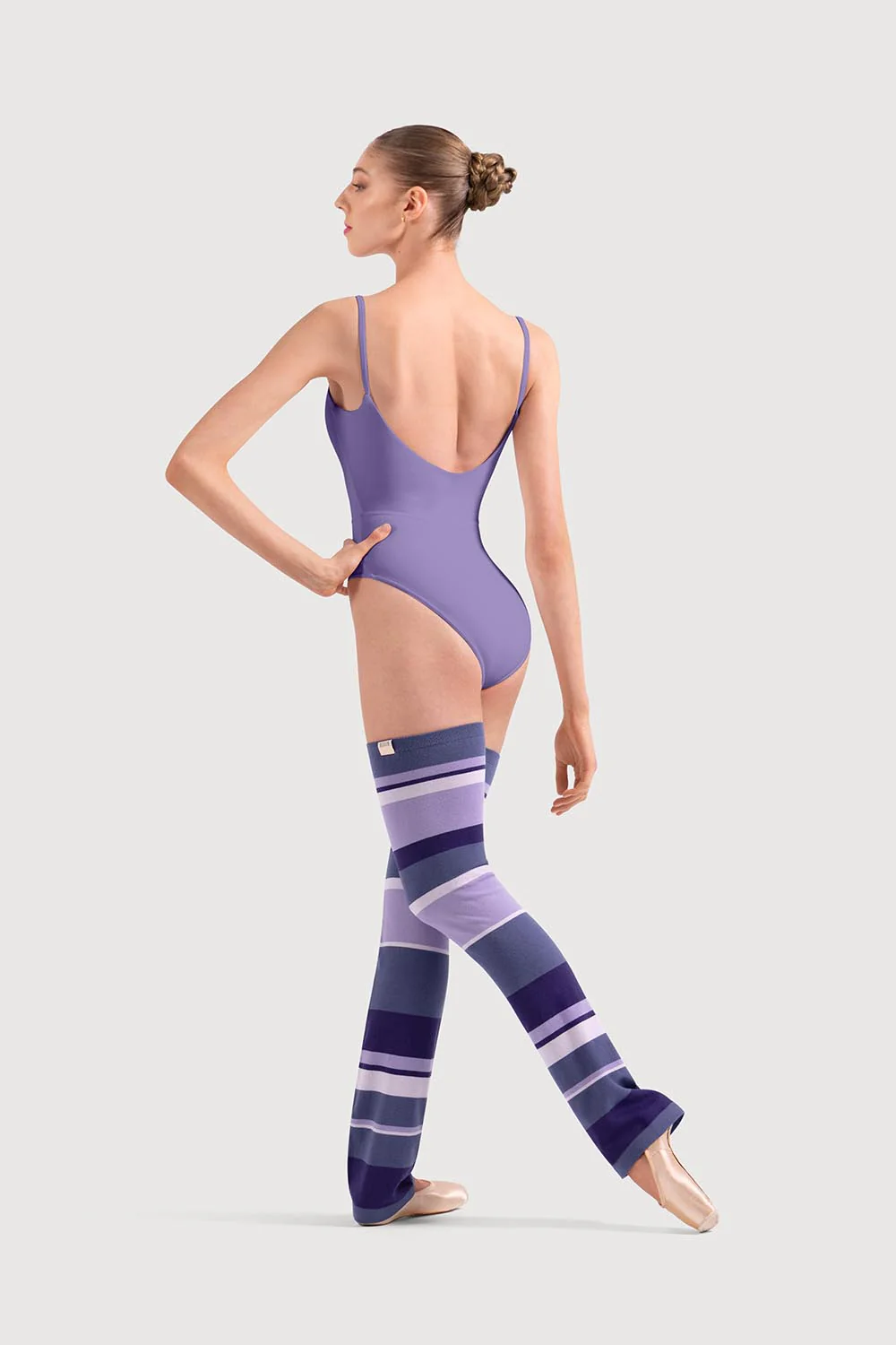A51107 - Bloch Striped Long Legwarmers - Image 4