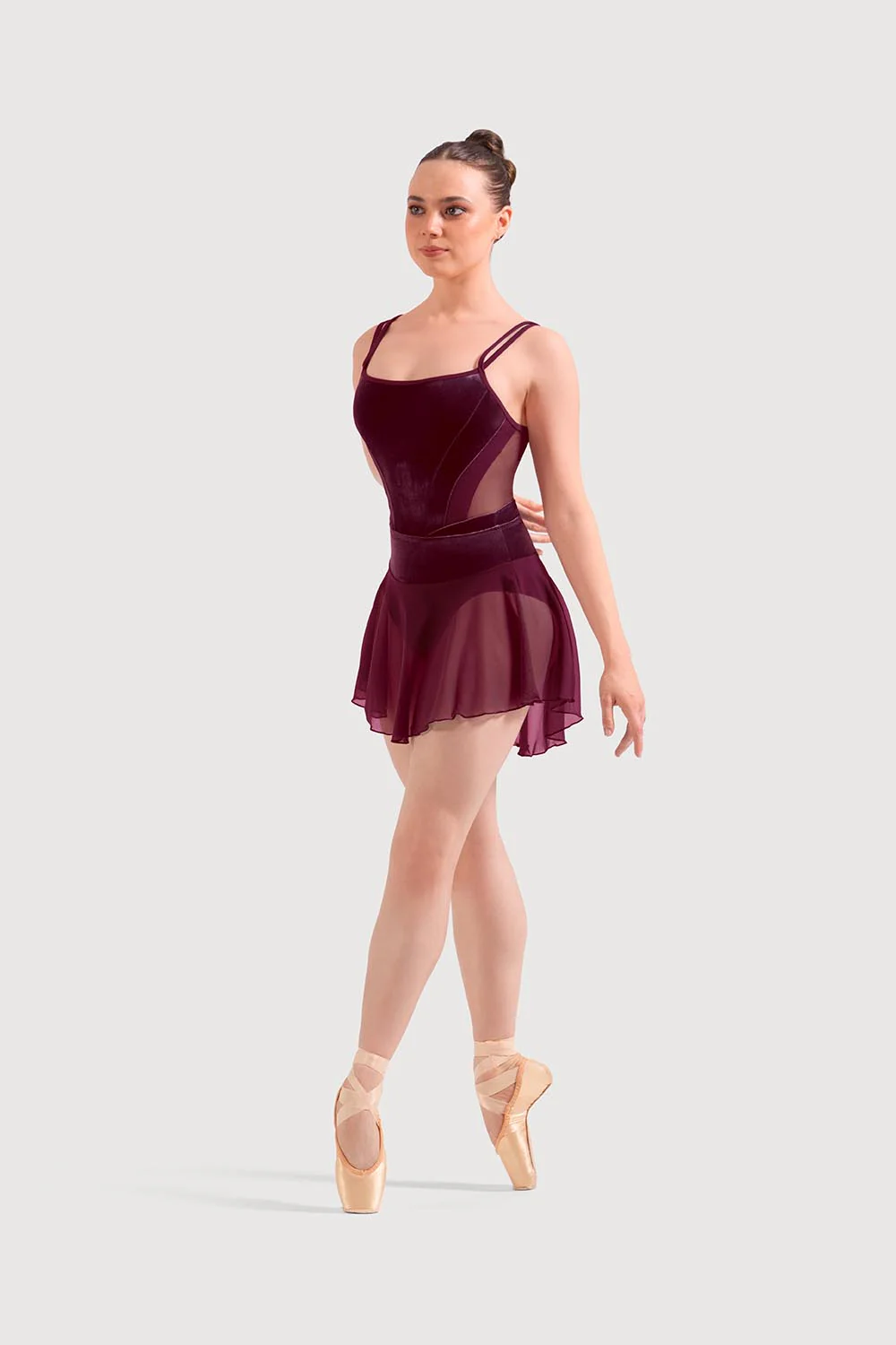 AB5248 - Bloch Miette Mesh Womens Skirt - Image 5