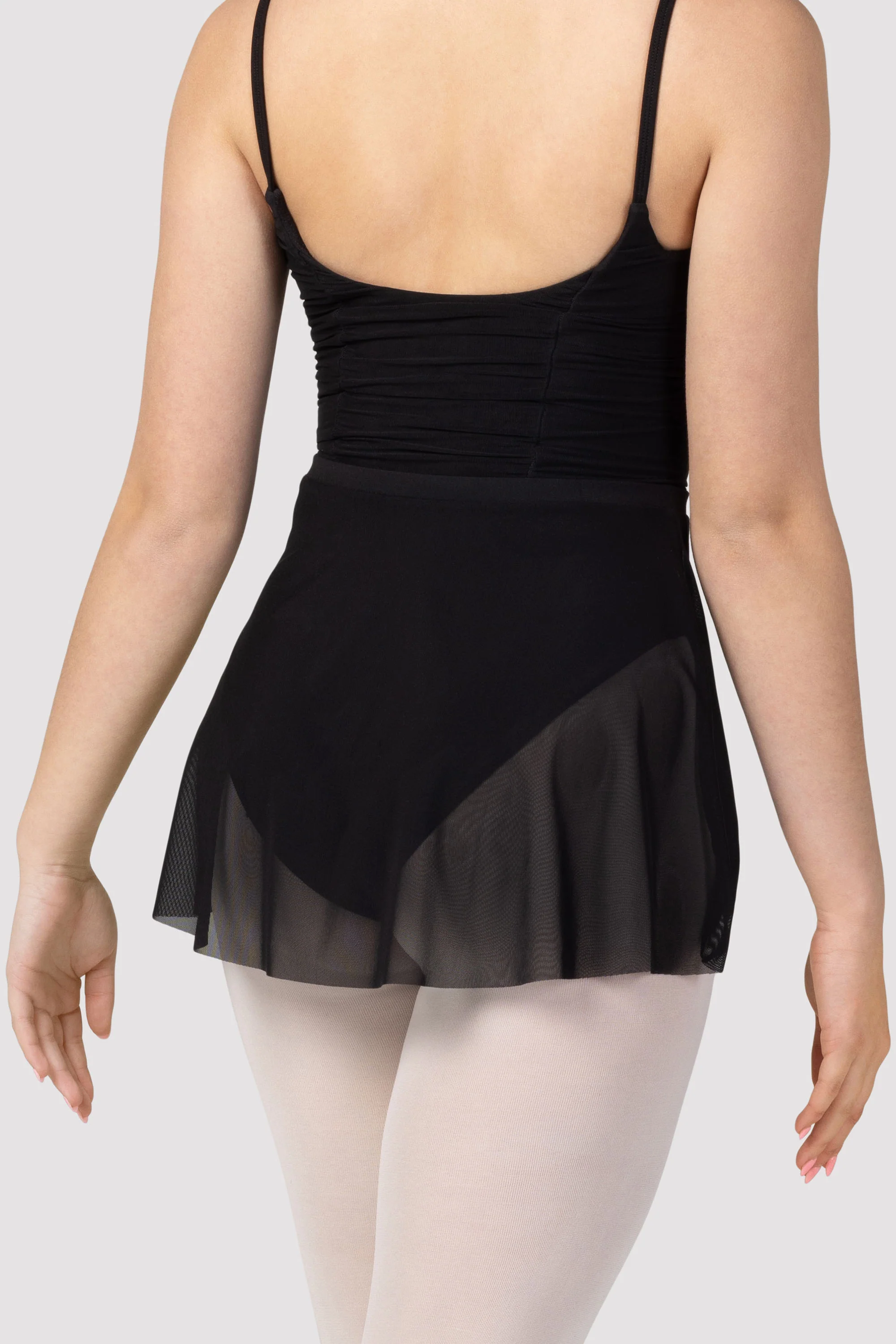 AB5262 - Bloch Fifi Seamed Mesh Frill Skirt - Image 2