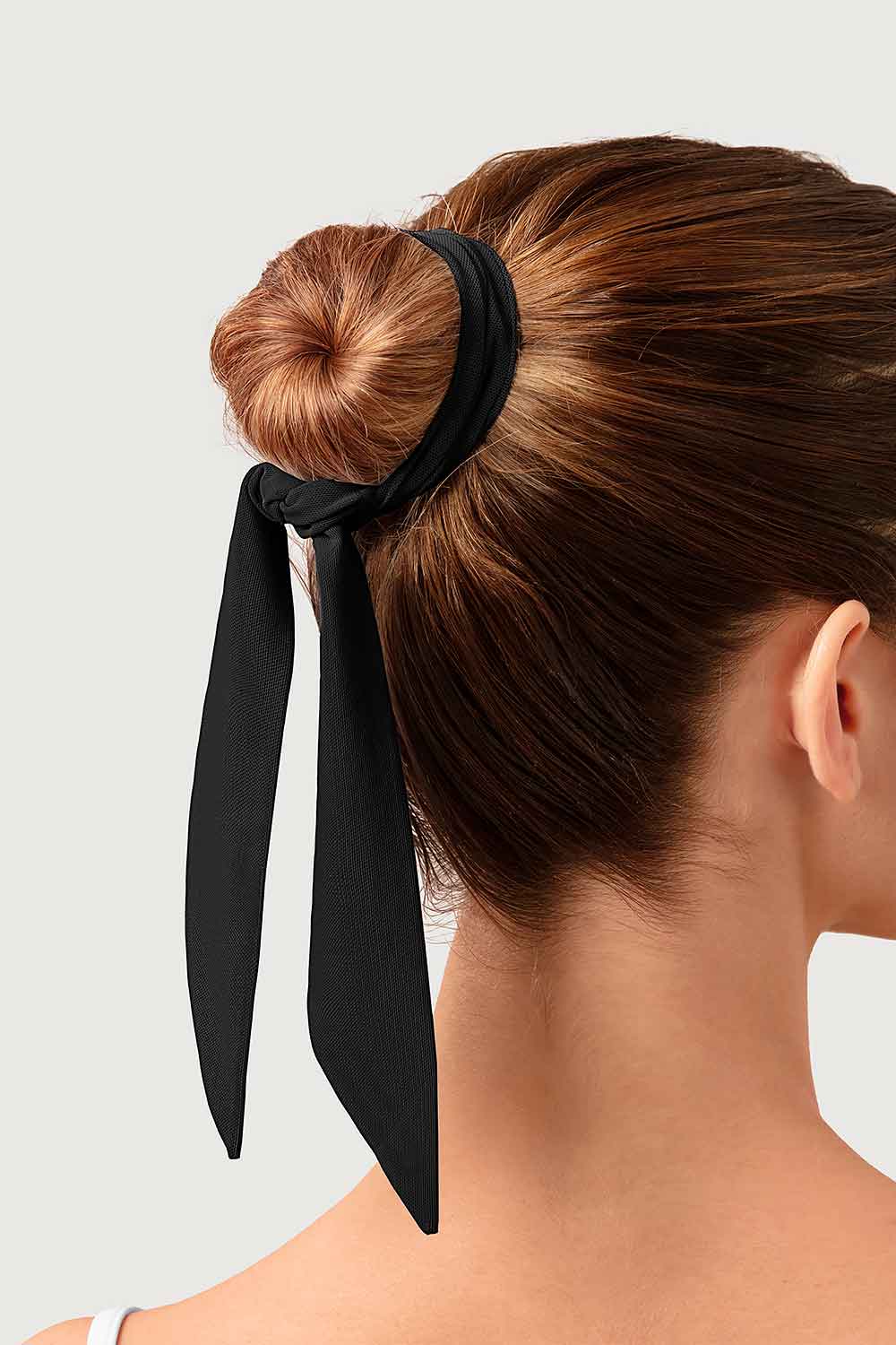 AB5325 - Bloch Fixed Hair Mesh Tie - Image 2