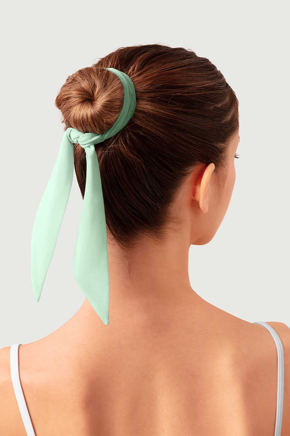 AB5325 - Bloch Fixed Hair Mesh Tie