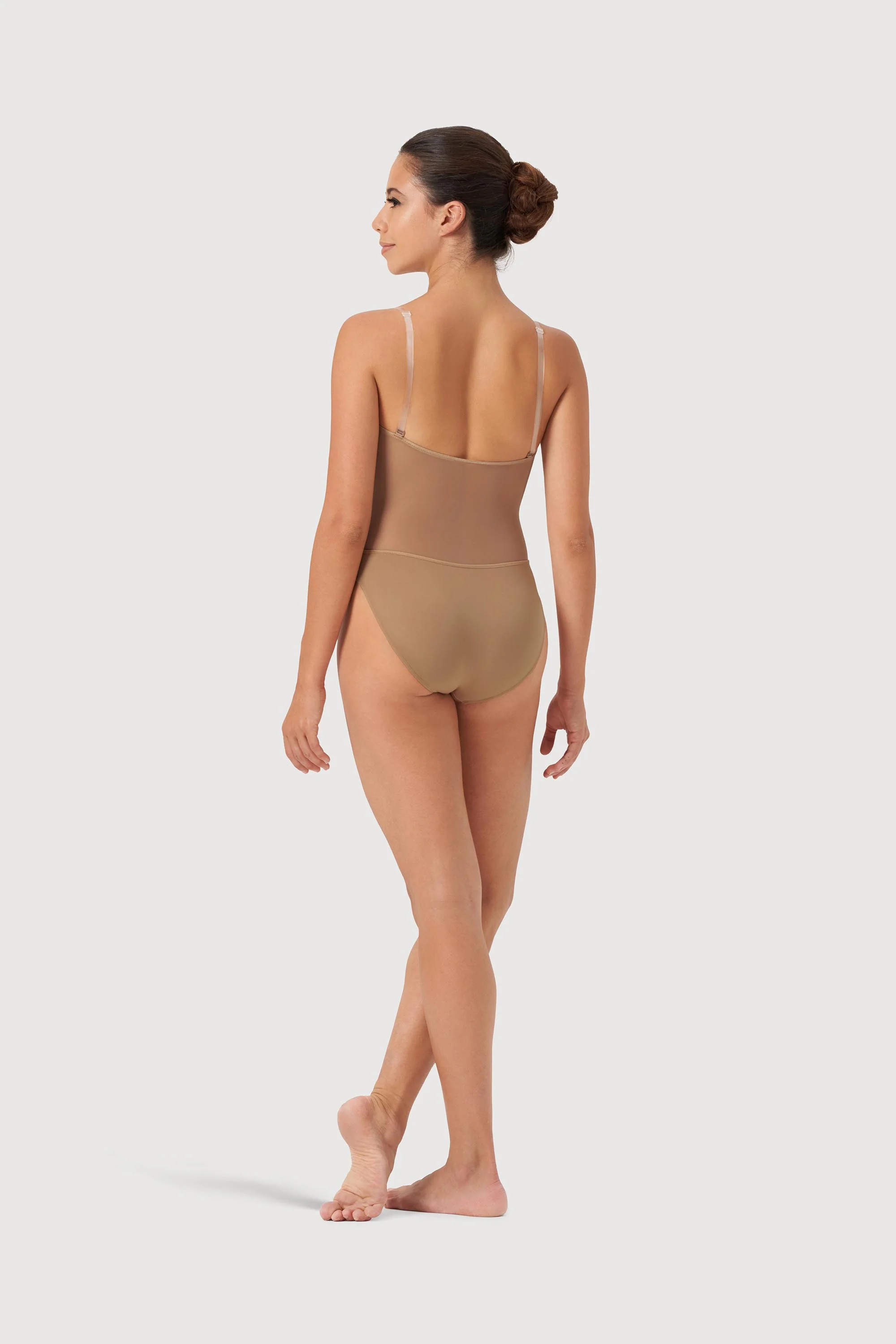 B53377 - Bloch Cordelia Mesh Panel Womens Body Liner - Image 5