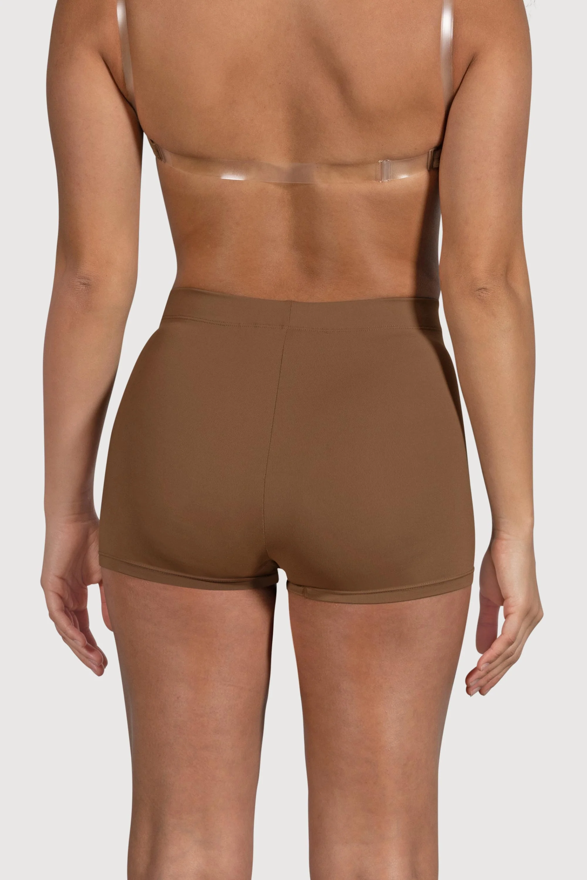 D53384 - Bloch Capella High Waist Womens Micro Short - Image 4