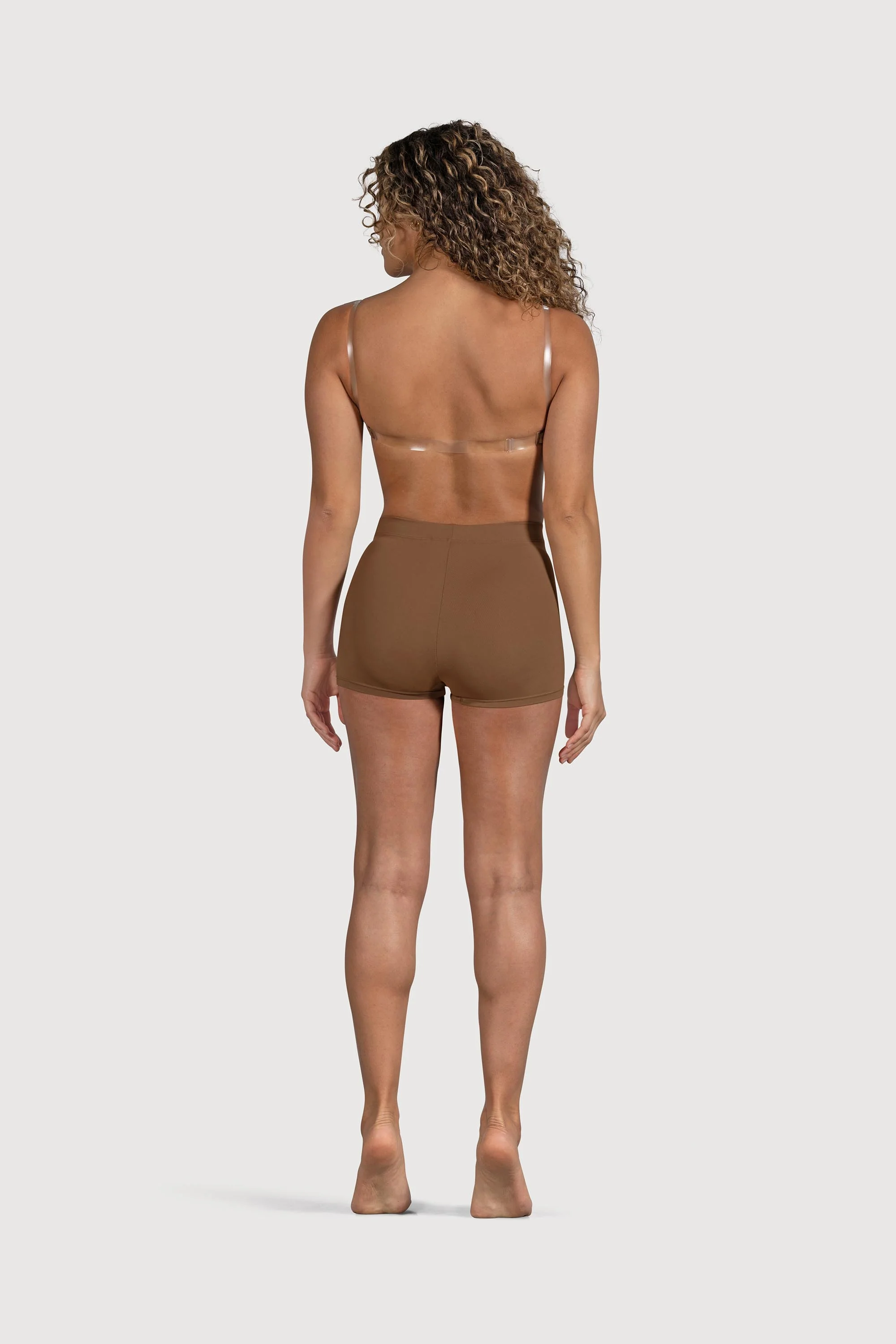 D53384 - Bloch Capella High Waist Womens Micro Short - Image 6