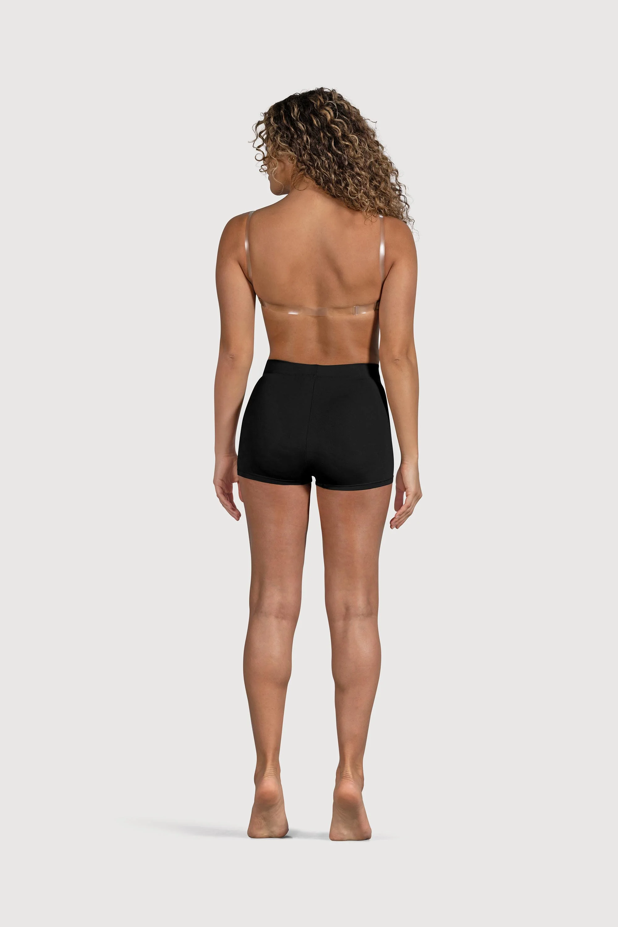 D53384 - Bloch Capella High Waist Womens Micro Short - Image 5