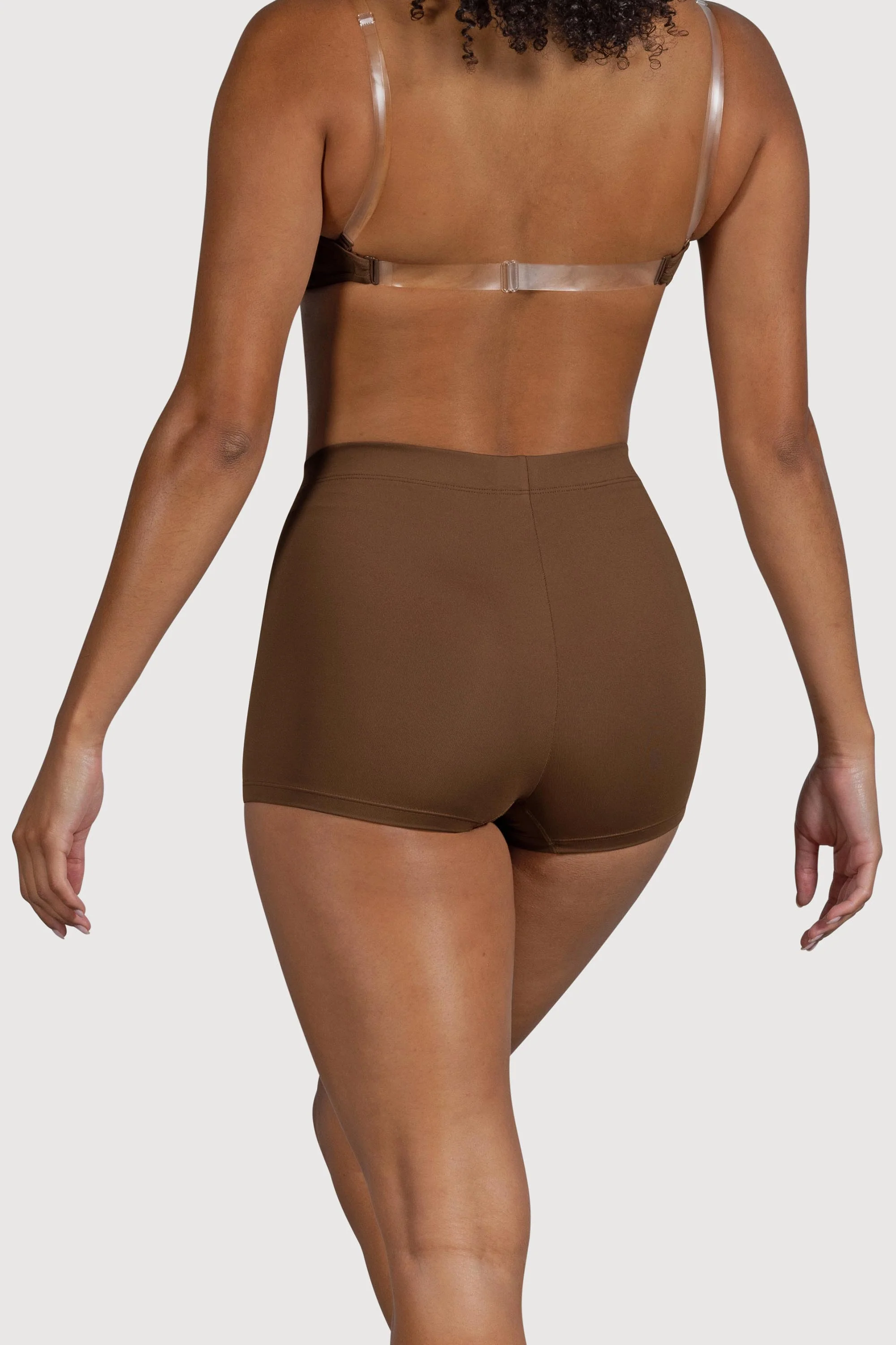 D53384 - Bloch Capella High Waist Womens Micro Short - Image 4