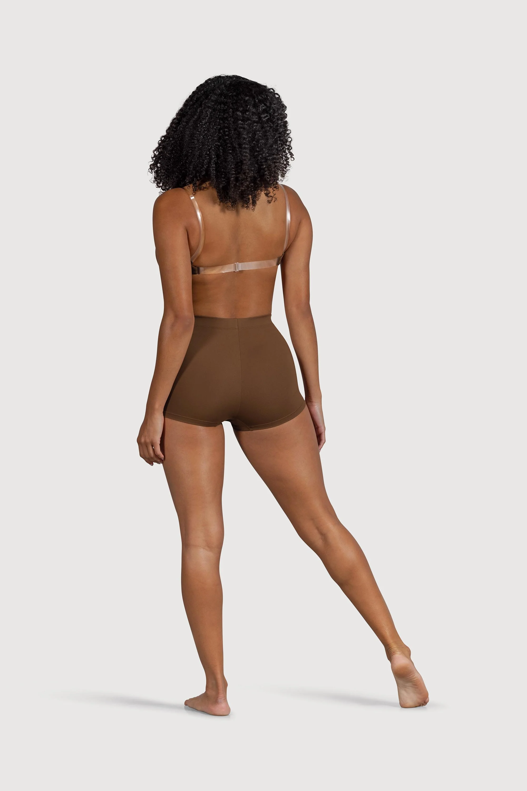 D53384 - Bloch Capella High Waist Womens Micro Short - Image 6